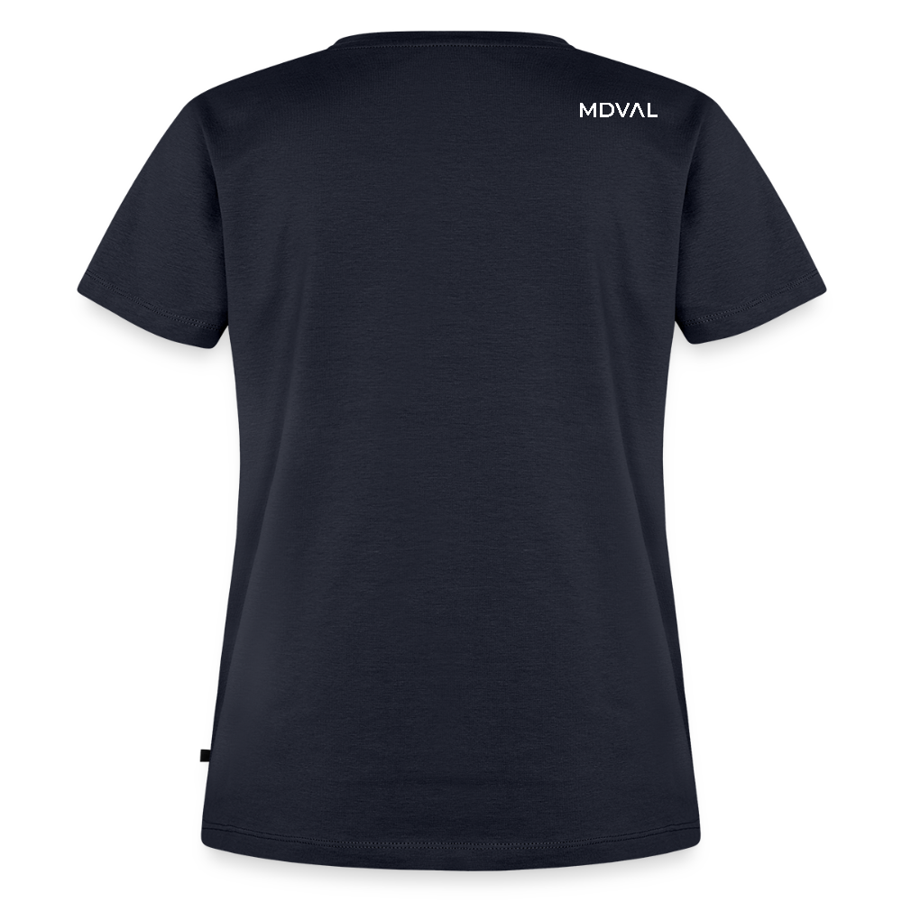 NEUES PROD Bio-Shirt Damen Langes Swertt - Navy