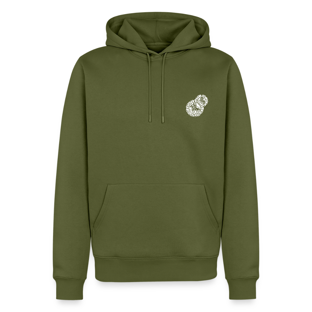 NEUES PROD Männer Premium Hoodie Templersiegel - Khaki