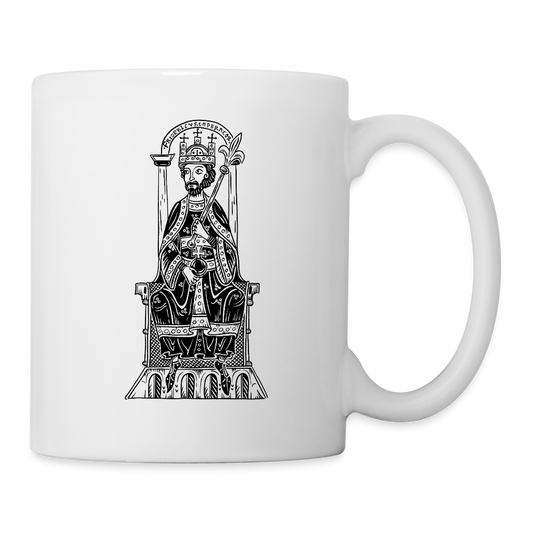 Friedrich I. Barbarossa Tasse Mittelalter - Weiß