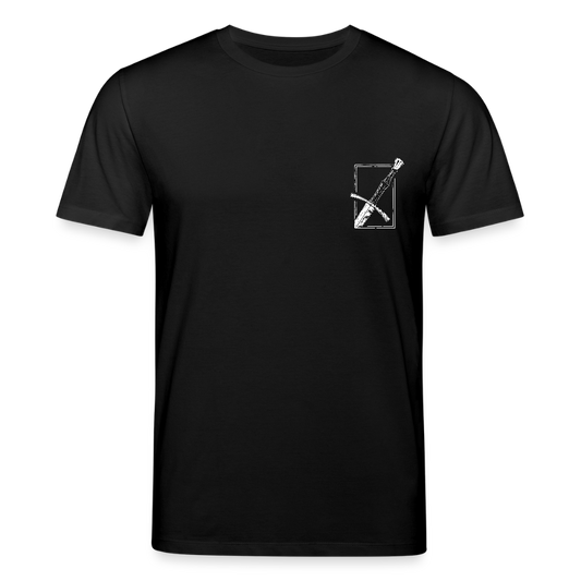 Mittelalterliches Schwert T-Shirt I "langes swertt" I Spätmittelalter I dunkel I Bio-Shirt - Schwarz
