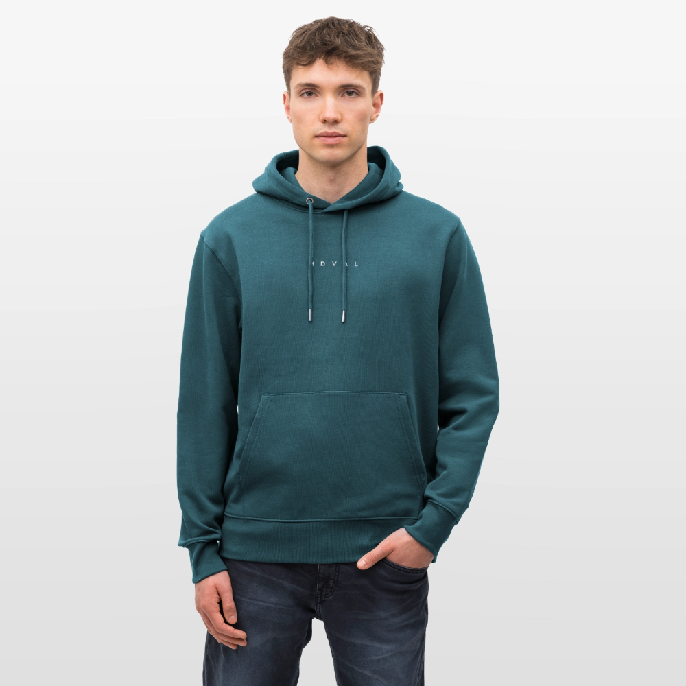 Friedrich I. Barbarossa (weißer Print hinten) I Mittelalter Hoodie - Dunkles Petrol