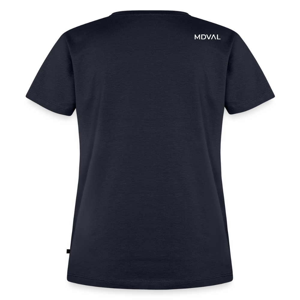 NEUES PROD Bio-Shirt Damen Templer Siegel - Navy