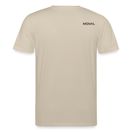 Mittelalterliche Quelle I Oswald von Wolkenstein I front I hell I Bio-Shirt - Beige