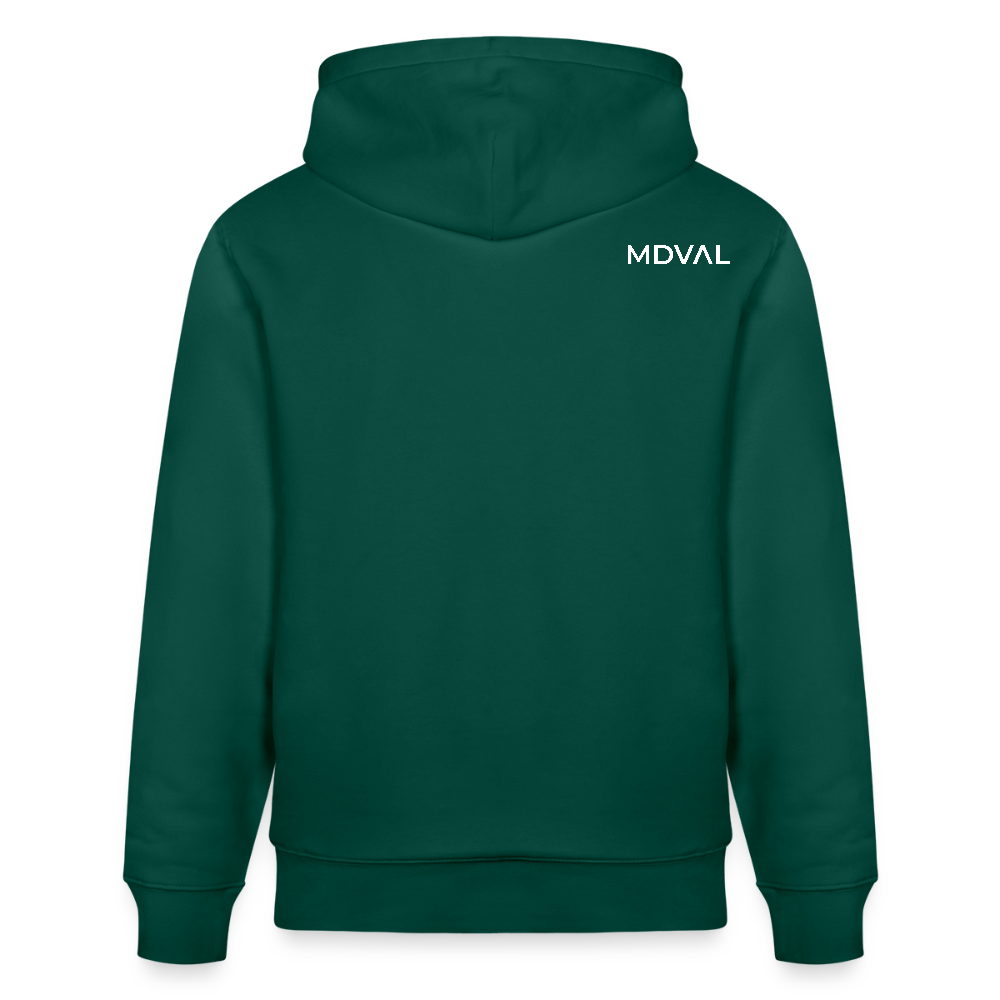 Mittelalterliches Schwert Bio-Hoodie I "langes swertt" I Spätmittelalter I dunkel I - Forest