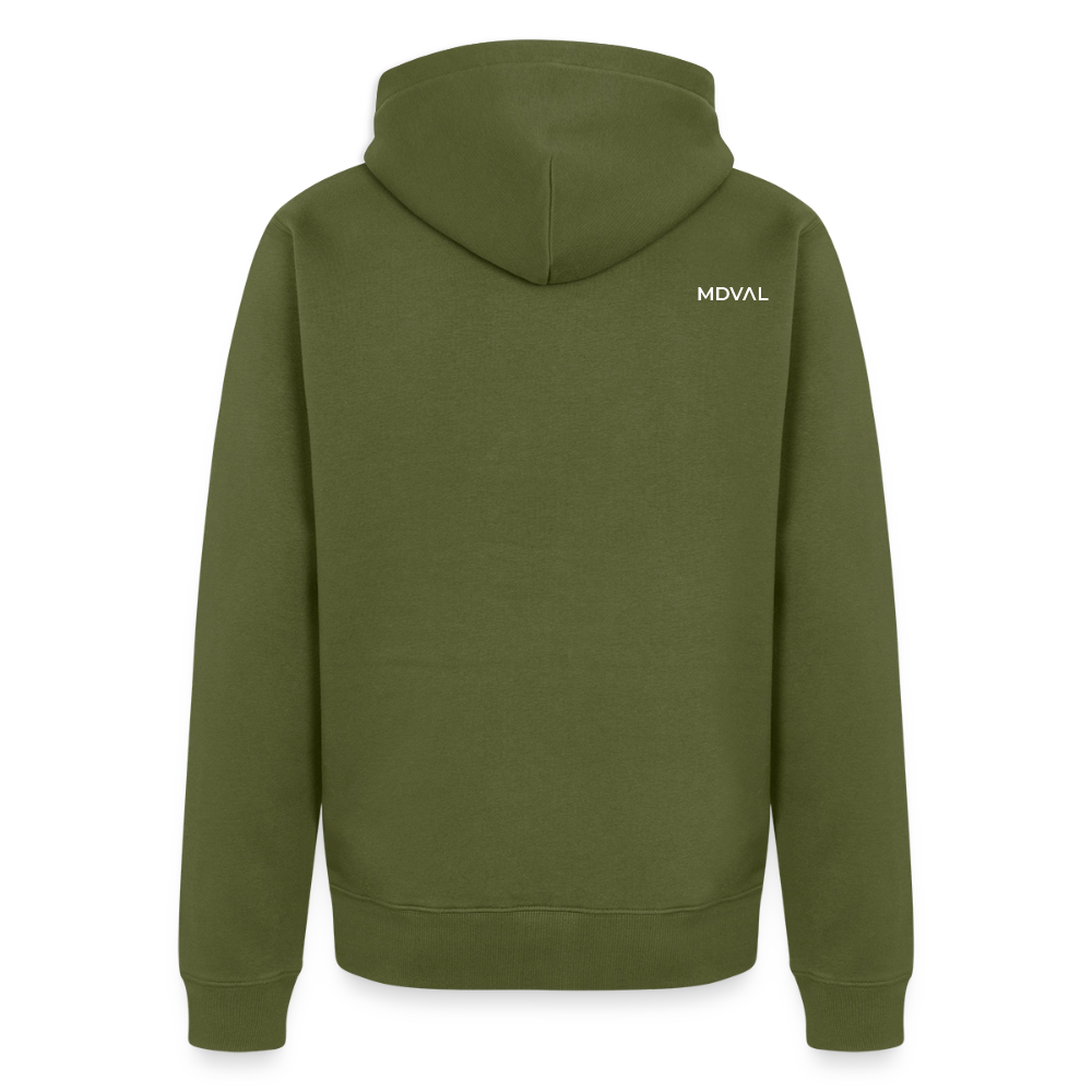 Mittelalter Tiere Zipper I Kampfhühnchen - Khaki