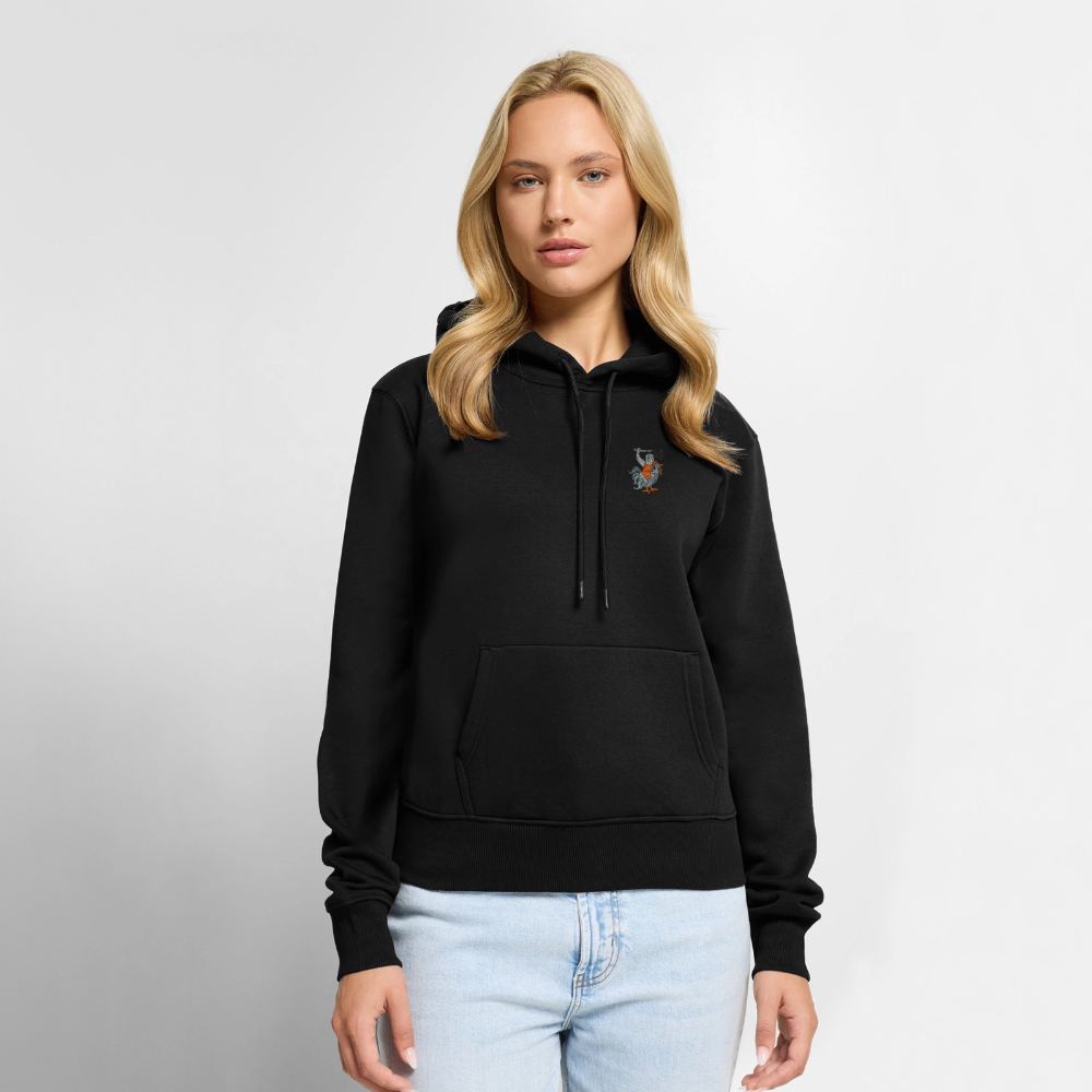 Mittelalter Hoodie | Kampfhühnchen - Schwarz