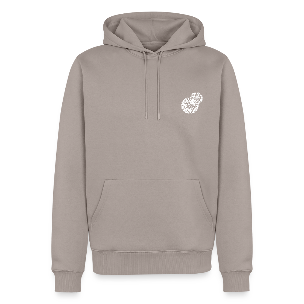NEUES PROD Männer Premium Hoodie Templersiegel - Taupe