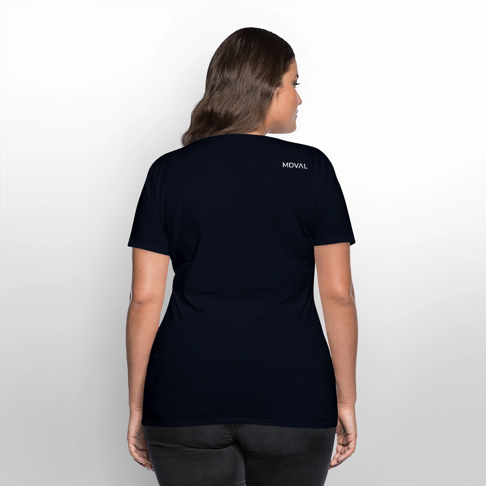 NEUES PROD Bio-Shirt Damen Langes Swertt - Navy
