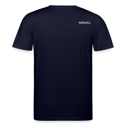 Mittelalterliche Tiere T-Shirt I "Frosch ohne Arme" I dunkel I Bio-Shirt - Navy