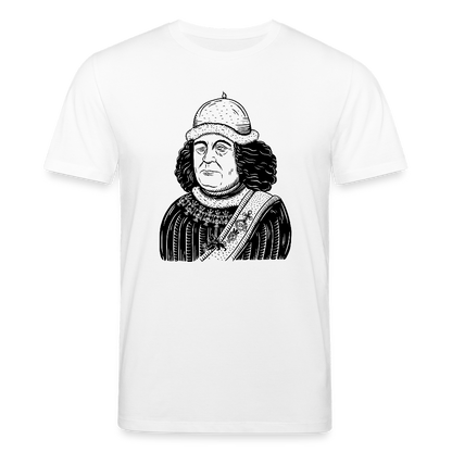 Mittelalterliche Quelle I Oswald von Wolkenstein I front I hell I Bio-Shirt - Weiß