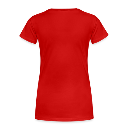 Mittelalter Shirt MDVAL Logo I tight fit I Damen - Rot