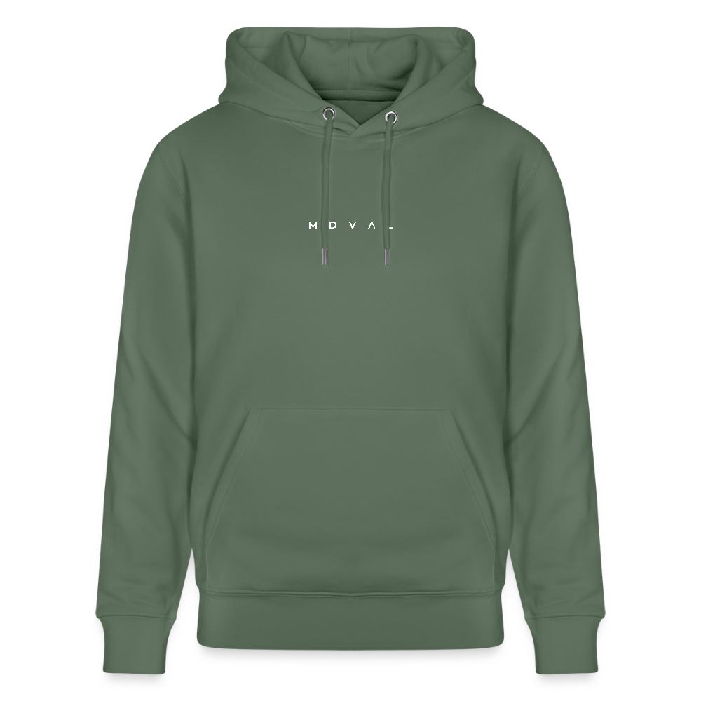 MDVAL Logo Bio-Hoodie - Tanngrün