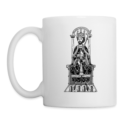 Friedrich I. Barbarossa Tasse Mittelalter - Weiß