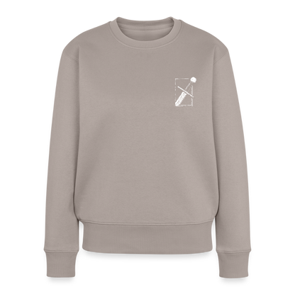 Mittelalter Schwert Pullover I swertelin - Taupe