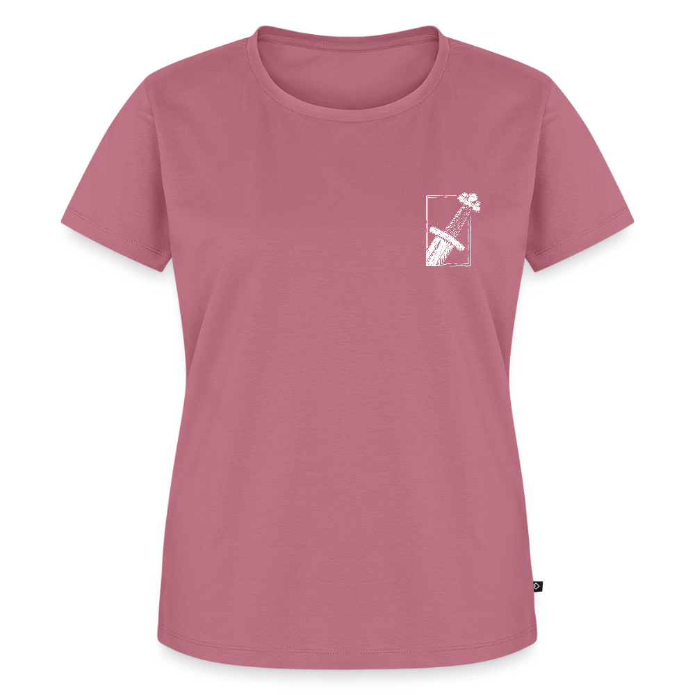 NEUES PROD Bio-Shirt Damen Gueðesweord - Mauve