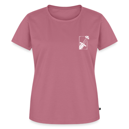 NEUES PROD Bio-Shirt Damen Gueðesweord - Mauve