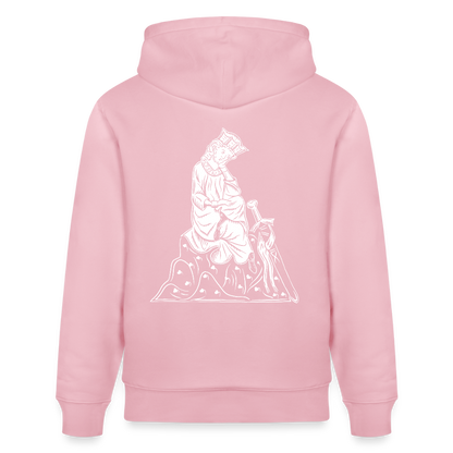 Mittelalterlicher Codex I Walther von der Vogelweide I Bio-Hoodie - Hellrosa