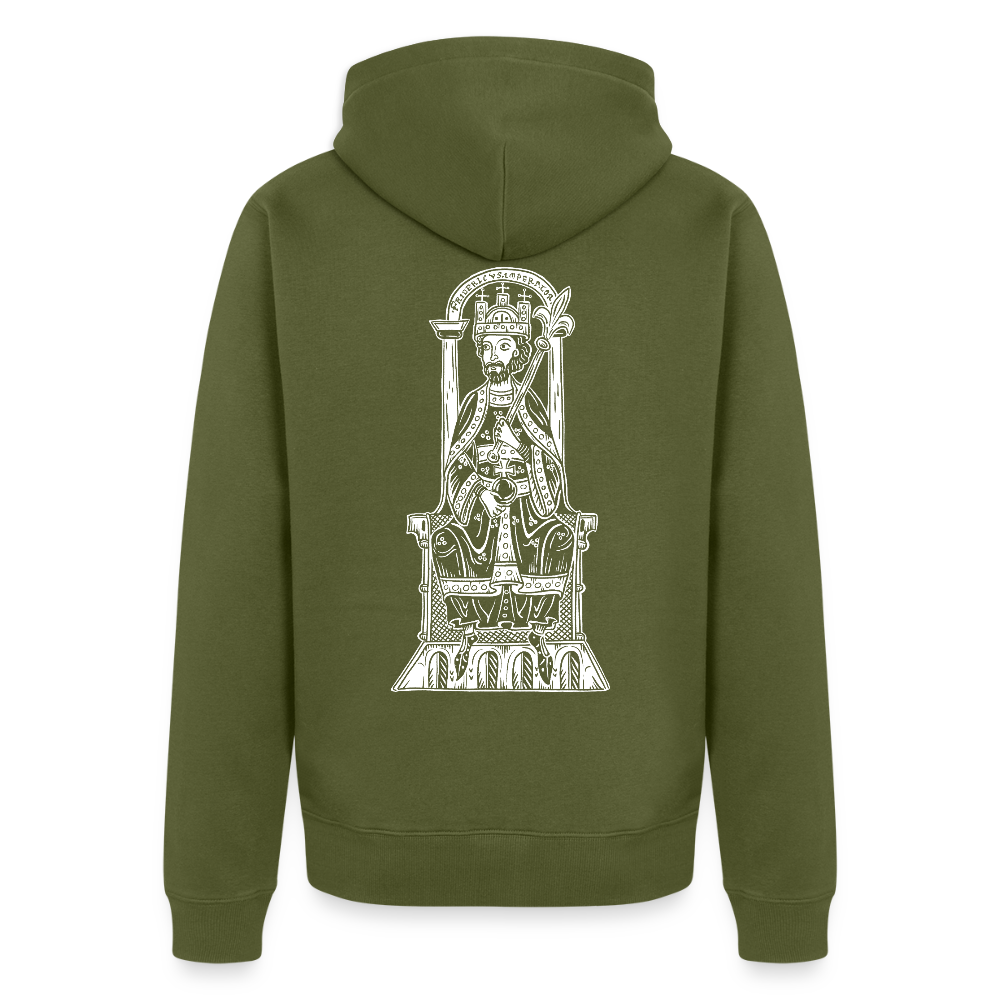 NEUES PROD ZIPPER HERREN Friedrich I. Barbarossa - Khaki