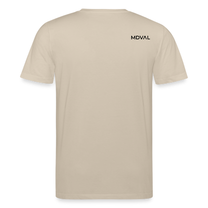 Mittelalterlicher Helm T-Shirt I "Dargen" I Hochmittelalter I hell I Bio-Shirt - Beige