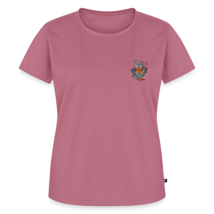 Mittelalterliche Tiere Shirt | Kampfhühnchen - Mauve