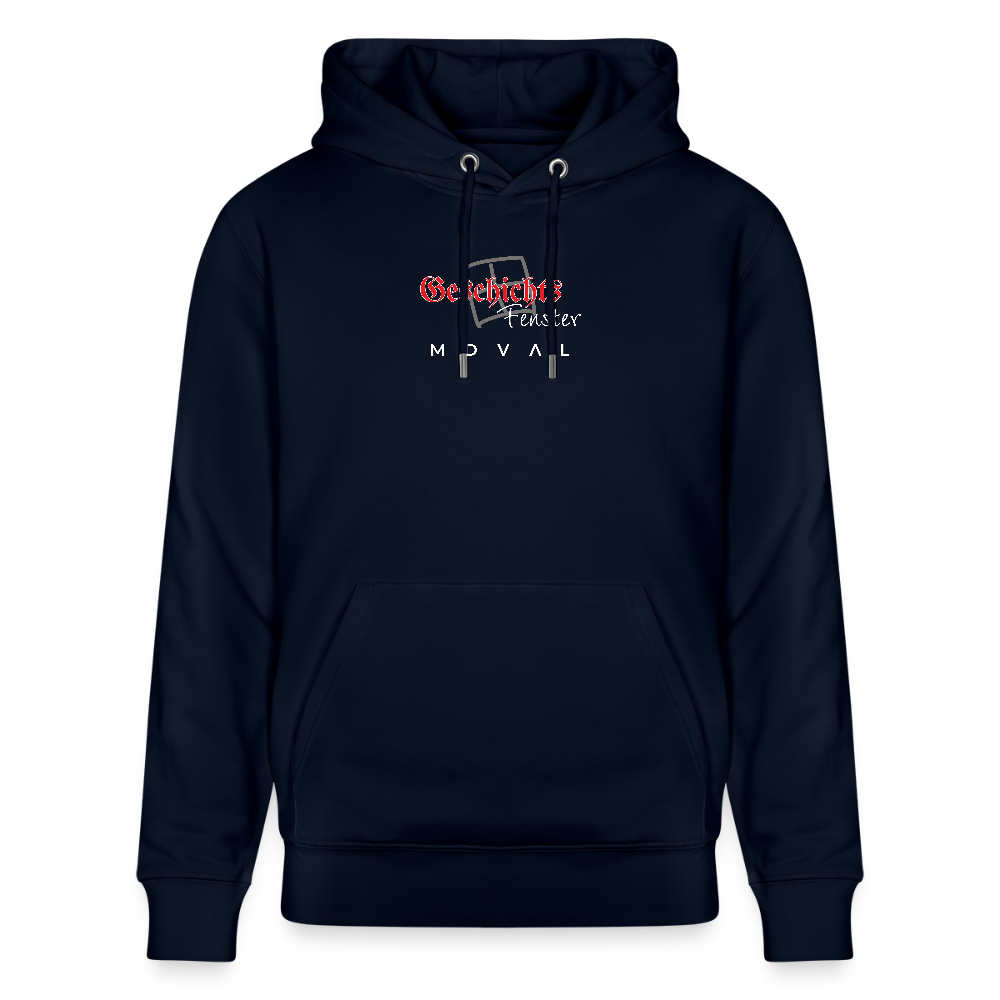 Geschichtsfenster Mittelalter Hoodie | Heiliger Georg Bio Hoodie - Navy