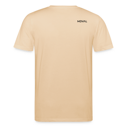 Mittelalterliches Schwert T-Shirt I "swertelin" I Hochmittelalter I hell I Bio-Shirt - Beige