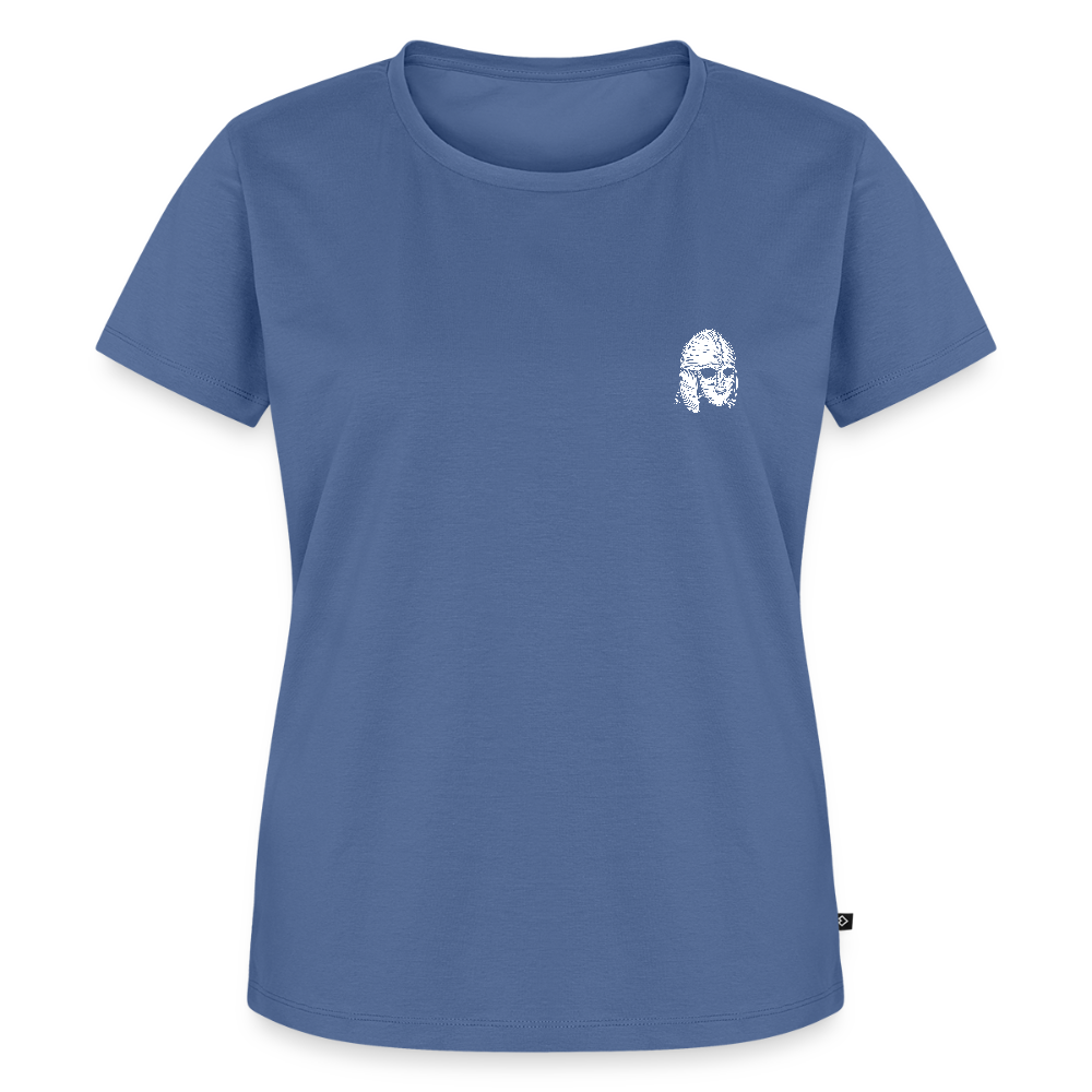 NEUES PROD Bio-Shirt Damen Sutton Hoo - Taubenblau