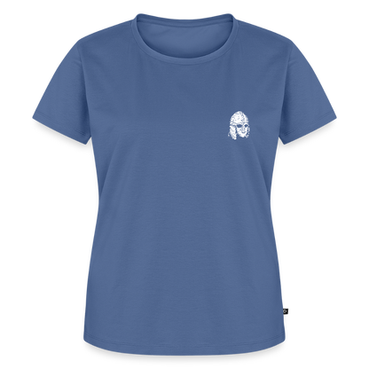 NEUES PROD Bio-Shirt Damen Sutton Hoo - Taubenblau