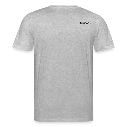 Mittelalterliche Quelle I Oswald von Wolkenstein I front I hell I Bio-Shirt - Grau meliert
