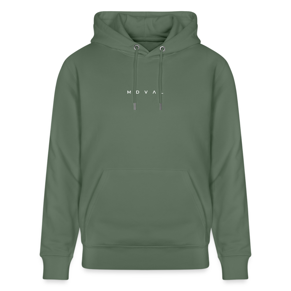 MDVAL Logo Bio-Hoodie - Tanngrün