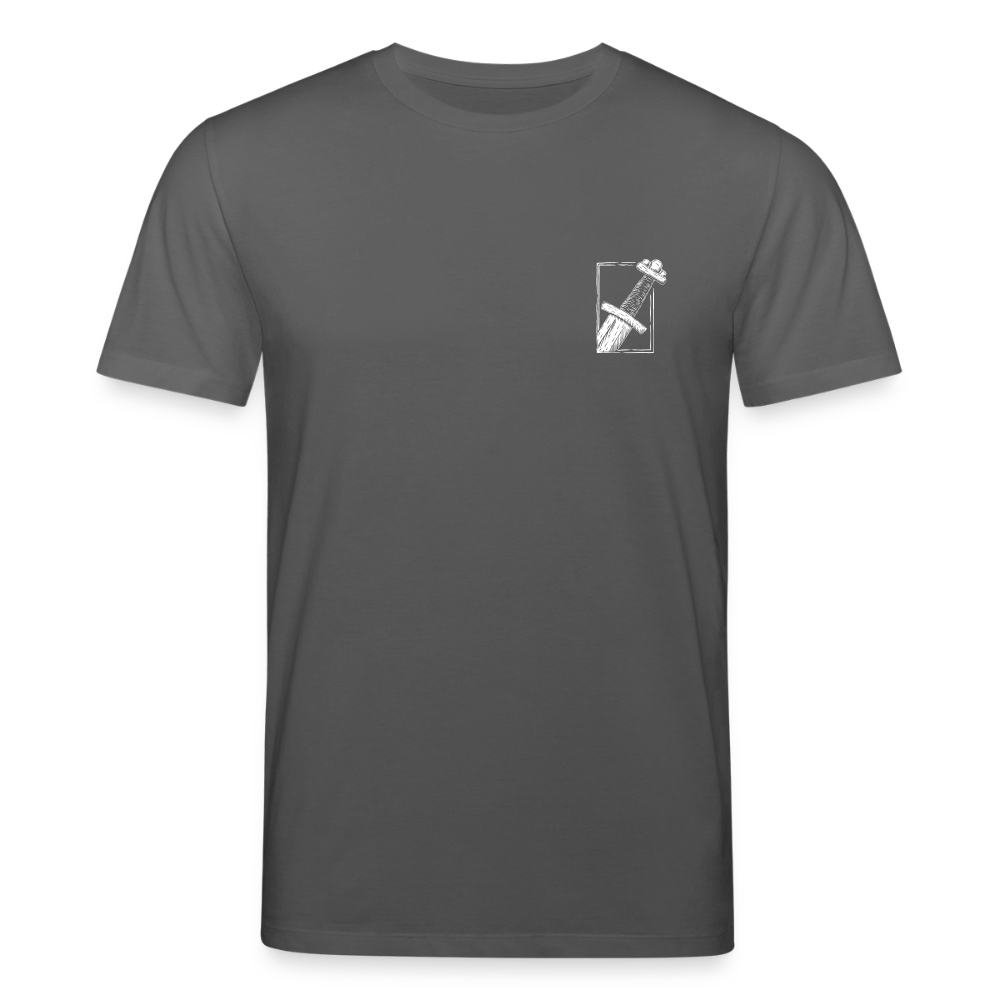 Mittelalterliches Schwert T-Shirt I "Gueðesweord" I Frühmittelalter I dunkel I Bio-Shirt - Anthrazit