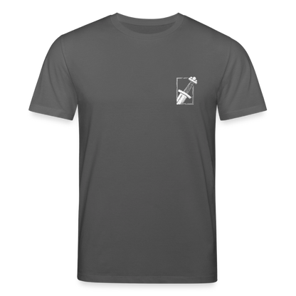 Mittelalterliches Schwert T-Shirt I "Gueðesweord" I Frühmittelalter I dunkel I Bio-Shirt - Anthrazit