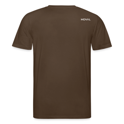 Mittelalterliche Tiere T-Shirt I "Falscher Reiter" I dunkel I Bio-Shirt - Dunkelbraun