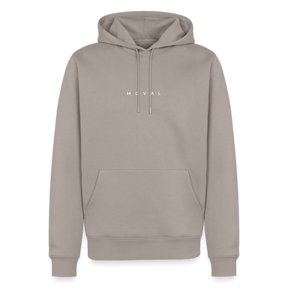 NEUES PROD Männer Premium Hoodie Friedrich Barbarossa - Taupe