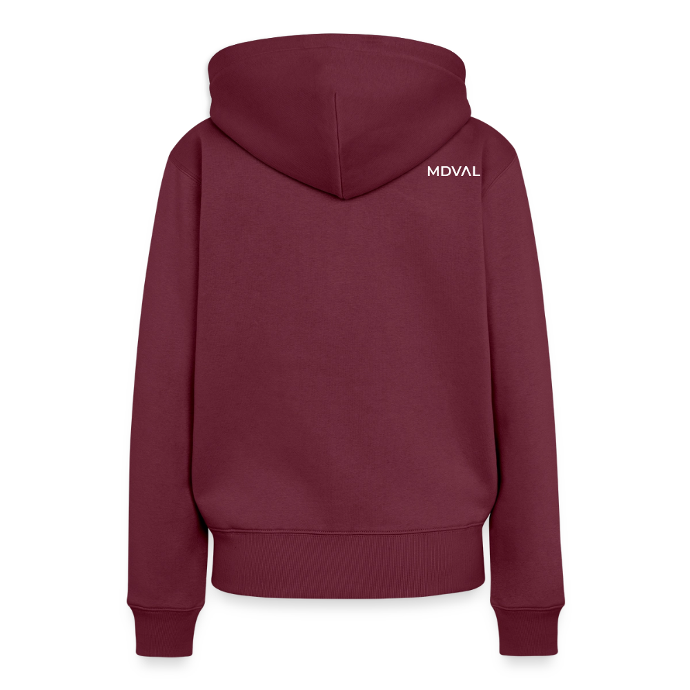 Mittelalter Tiere Hoodie | Falscher Reiter - Burgunderrot