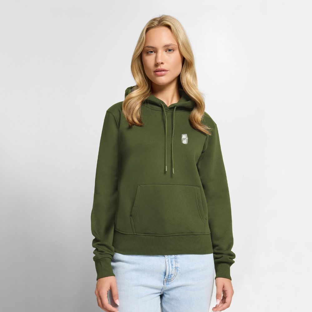NEUES PROD FRAUEN HOODIE Dargen - Khaki