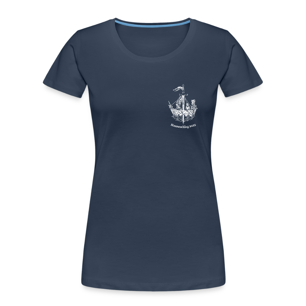 Hanseschlag 2025 schwarz Damen - Navy