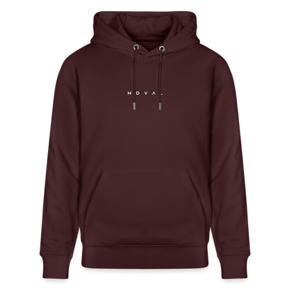 MDVAL Logo Bio-Hoodie - Maroon