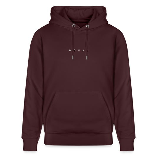 MDVAL Logo Bio-Hoodie - Maroon
