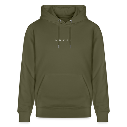 Mittelalterlicher Codex I Walther von der Vogelweide I Bio-Hoodie - Khaki Grün