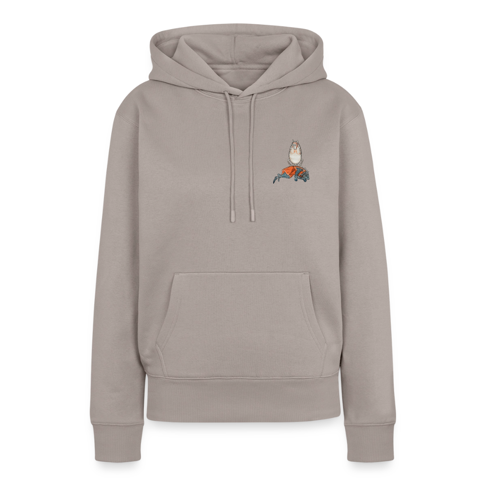 Mittelalter Tiere Hoodie | Falscher Reiter - Taupe