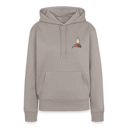 Mittelalter Tiere Hoodie | Falscher Reiter - Taupe