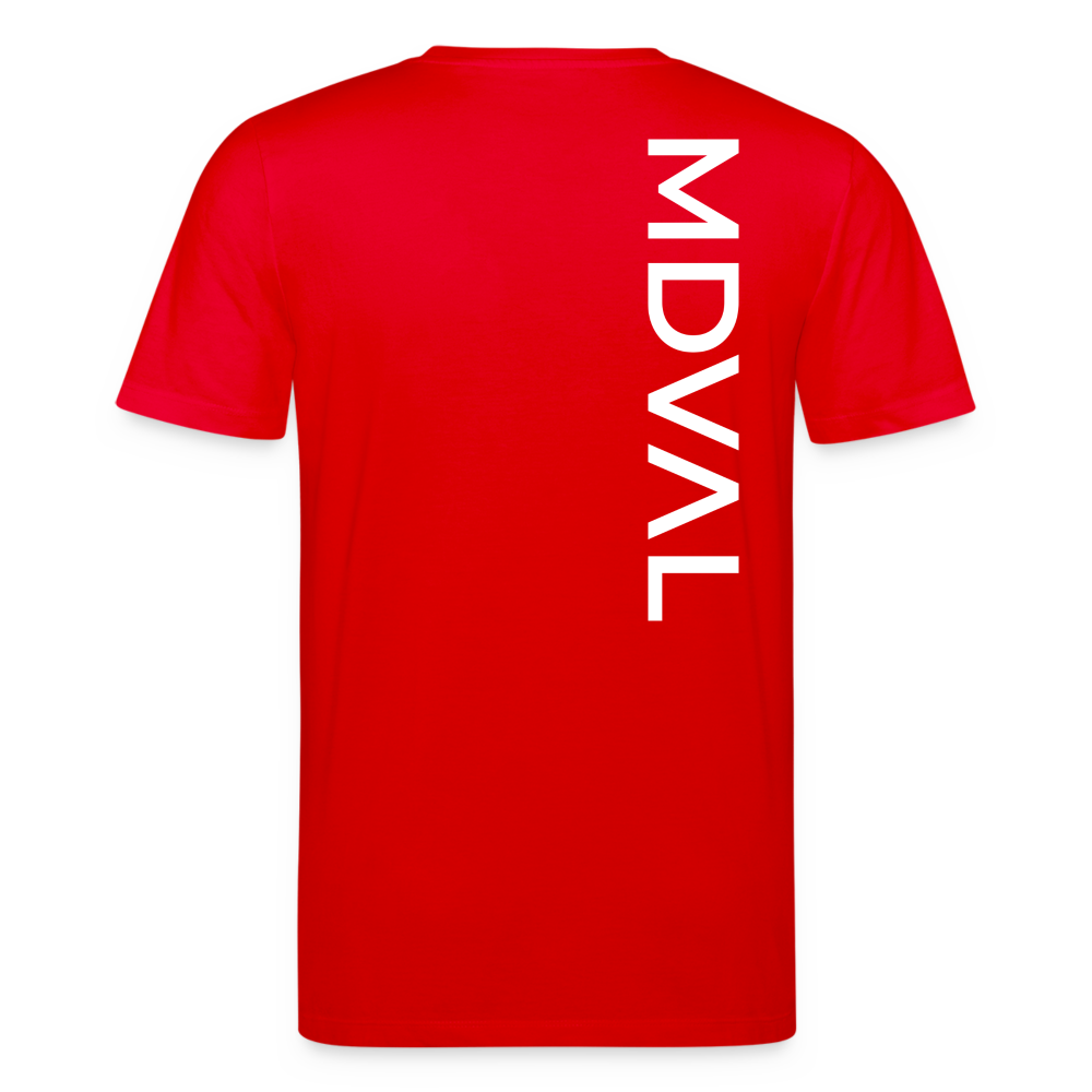 Mittelalter Shirt MDVAL Logo MASSIVE I Unisex - Rot