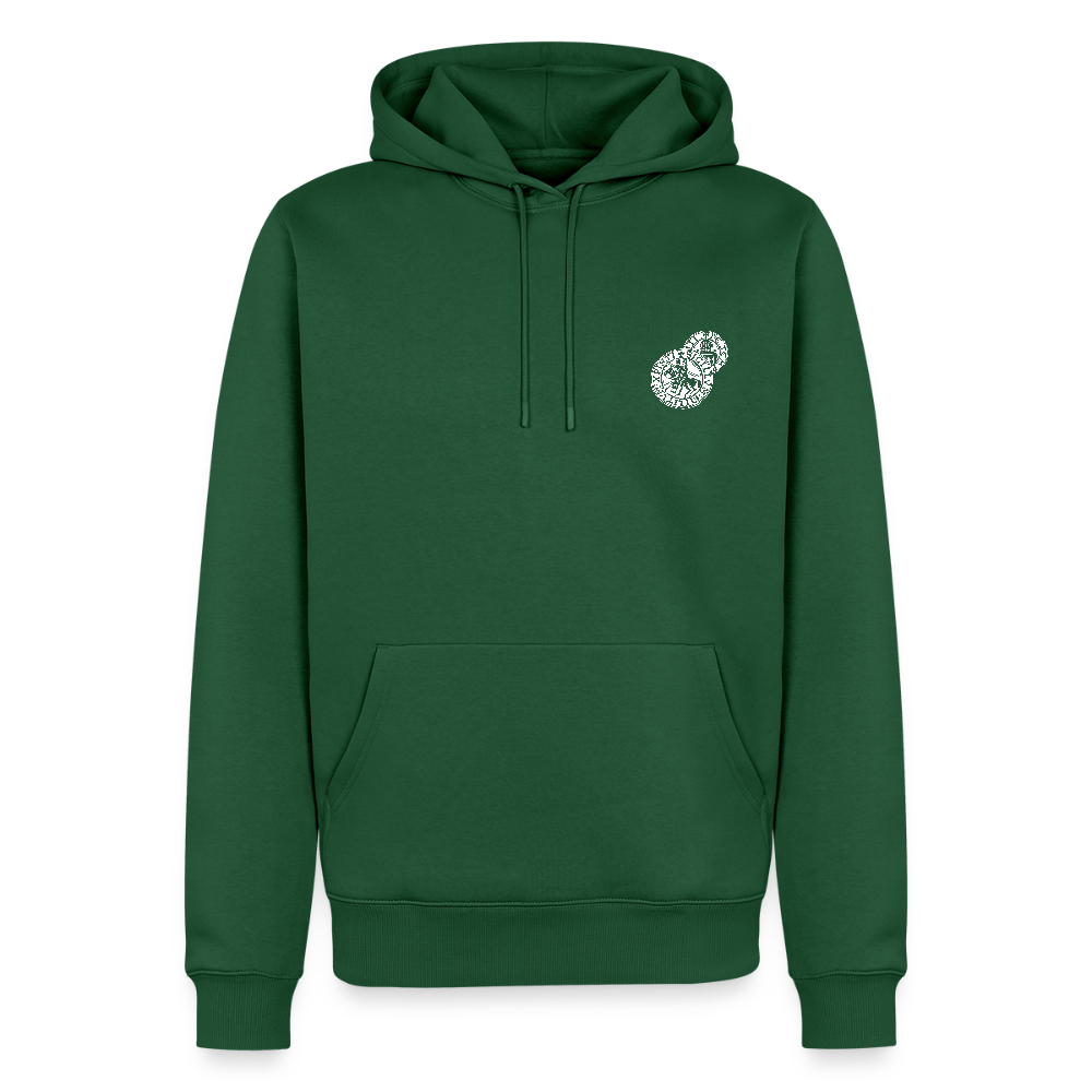 NEUES PROD Männer Premium Hoodie Templersiegel - Flaschengrün