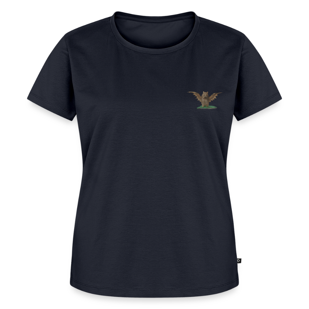 Mittelalterliche Tiere Shirt | Biberfledermaus - Navy