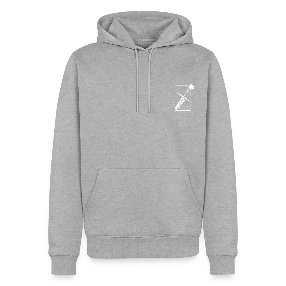 NEUES PROD Männer Premium Hoodie Homi Gehilz - Grau meliert