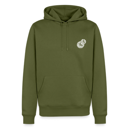 NEUES PROD Männer Premium Hoodie Templersiegel - Khaki