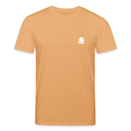 Mittelalterlicher Helm T-Shirt I "Schaller" I Spätmittelalter I dunkel I Bio-Shirt - Beige