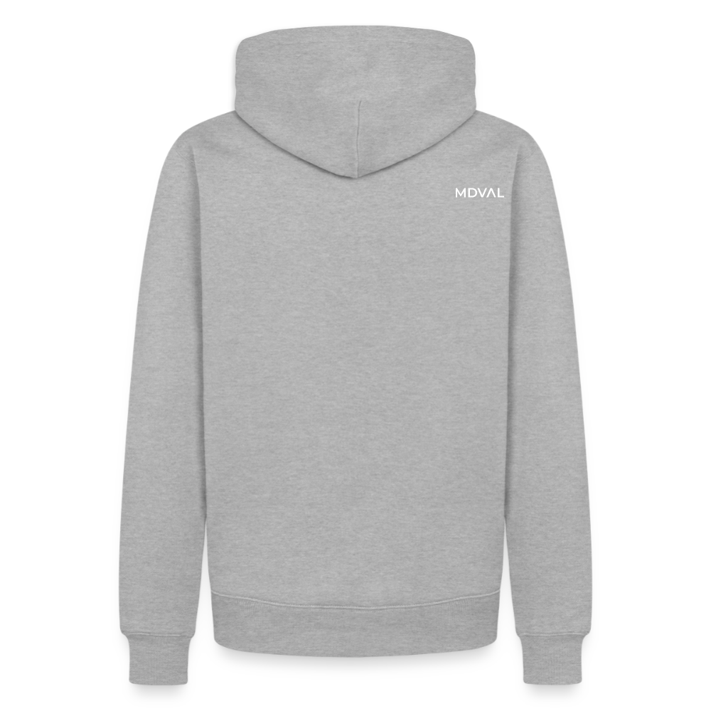 NEUES PROD Männer Premium Hoodie Homi Gehilz - Grau meliert