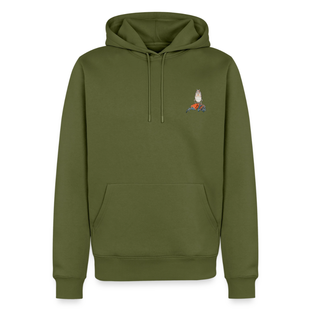 Mittelalterliche Tier Hoodie | Falscher Reiter - Khaki